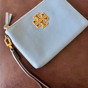 Tory Burch Britten Wristlet - Blue